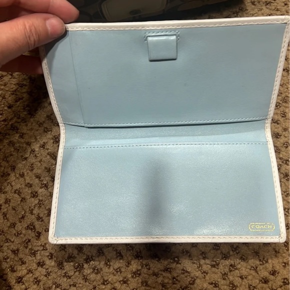 Authentic Coach Wallet and check book - Picture 5 of 5
